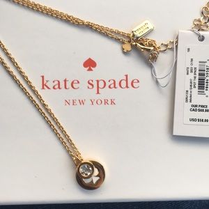 🗣SOLD: NWT Spot the Spade necklace